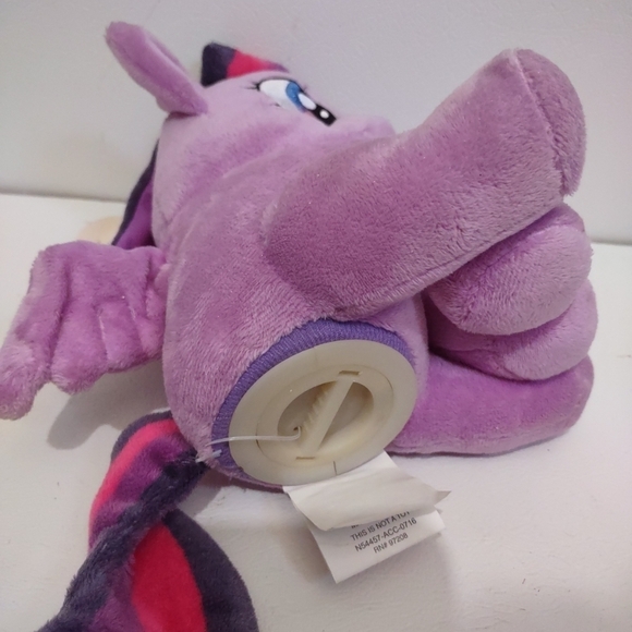 New! TWILIGHT SPARKLE Purple My Little Pony COIN PIGGY BANK PLUSH TOY - Picture 7 of 7
